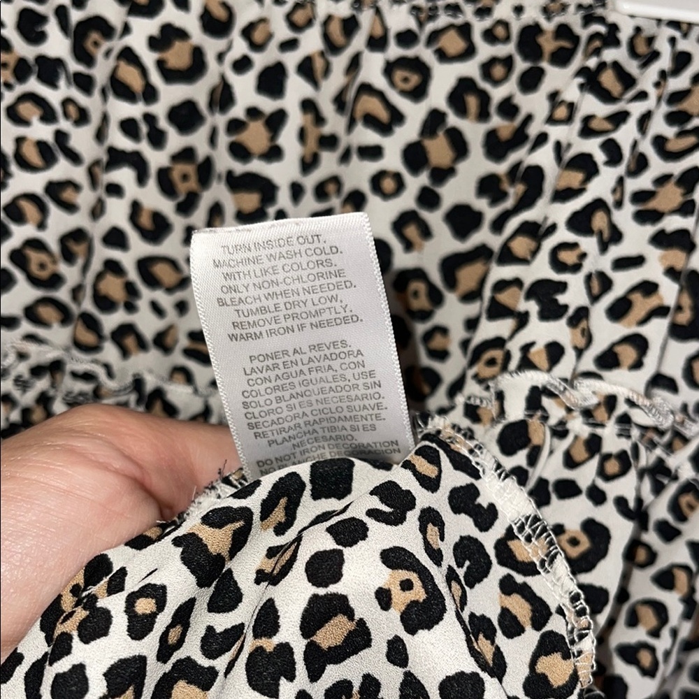 Leopard Patterned Ruffle Skirt for Kids - Picture 5 of 6